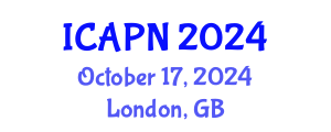 International Conference on Ageing, Psychology and Neuroscience (ICAPN) October 17, 2024 - London, United Kingdom