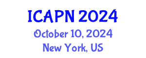 International Conference on Ageing, Psychology and Neuroscience (ICAPN) October 10, 2024 - New York, United States