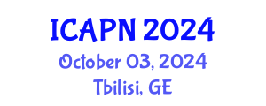 International Conference on Ageing, Psychology and Neuroscience (ICAPN) October 03, 2024 - Tbilisi, Georgia