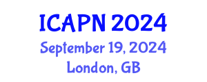 International Conference on Ageing, Psychology and Neuroscience (ICAPN) September 19, 2024 - London, United Kingdom