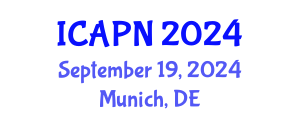 International Conference on Ageing, Psychology and Neuroscience (ICAPN) September 19, 2024 - Munich, Germany