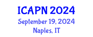 International Conference on Ageing, Psychology and Neuroscience (ICAPN) September 19, 2024 - Naples, Italy