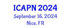 International Conference on Ageing, Psychology and Neuroscience (ICAPN) September 16, 2024 - Nice, France
