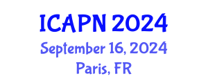 International Conference on Ageing, Psychology and Neuroscience (ICAPN) September 16, 2024 - Paris, France