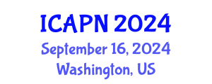 International Conference on Ageing, Psychology and Neuroscience (ICAPN) September 16, 2024 - Washington, United States