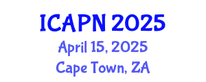 International Conference on Ageing, Psychology and Neuroscience (ICAPN) April 15, 2025 - Cape Town, South Africa