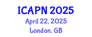 International Conference on Ageing, Psychology and Neuroscience (ICAPN) April 22, 2025 - London, United Kingdom