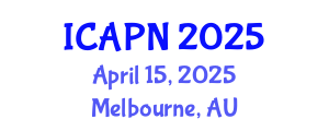 International Conference on Ageing, Psychology and Neuroscience (ICAPN) April 15, 2025 - Melbourne, Australia