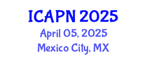 International Conference on Ageing, Psychology and Neuroscience (ICAPN) April 05, 2025 - Mexico City, Mexico