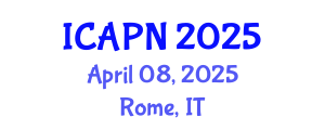International Conference on Ageing, Psychology and Neuroscience (ICAPN) April 08, 2025 - Rome, Italy
