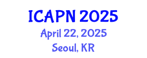 International Conference on Ageing, Psychology and Neuroscience (ICAPN) April 22, 2025 - Seoul, Republic of Korea