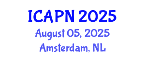 International Conference on Ageing, Psychology and Neuroscience (ICAPN) August 05, 2025 - Amsterdam, Netherlands