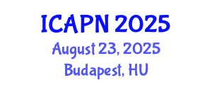 International Conference on Ageing, Psychology and Neuroscience (ICAPN) August 23, 2025 - Budapest, Hungary
