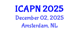 International Conference on Ageing, Psychology and Neuroscience (ICAPN) December 02, 2025 - Amsterdam, Netherlands