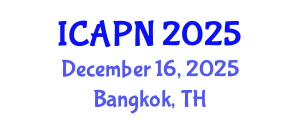 International Conference on Ageing, Psychology and Neuroscience (ICAPN) December 16, 2025 - Bangkok, Thailand