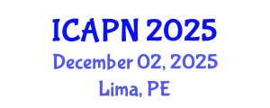 International Conference on Ageing, Psychology and Neuroscience (ICAPN) December 02, 2025 - Lima, Peru