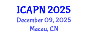 International Conference on Ageing, Psychology and Neuroscience (ICAPN) December 09, 2025 - Macau, China
