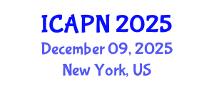 International Conference on Ageing, Psychology and Neuroscience (ICAPN) December 09, 2025 - New York, United States
