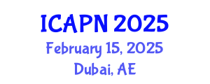 International Conference on Ageing, Psychology and Neuroscience (ICAPN) February 15, 2025 - Dubai, United Arab Emirates