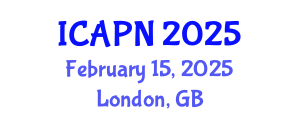 International Conference on Ageing, Psychology and Neuroscience (ICAPN) February 15, 2025 - London, United Kingdom