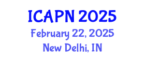 International Conference on Ageing, Psychology and Neuroscience (ICAPN) February 22, 2025 - New Delhi, India