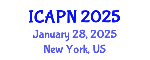International Conference on Ageing, Psychology and Neuroscience (ICAPN) January 28, 2025 - New York, United States