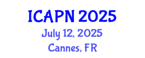 International Conference on Ageing, Psychology and Neuroscience (ICAPN) July 12, 2025 - Cannes, France