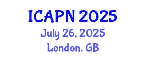 International Conference on Ageing, Psychology and Neuroscience (ICAPN) July 26, 2025 - London, United Kingdom