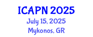 International Conference on Ageing, Psychology and Neuroscience (ICAPN) July 15, 2025 - Mykonos, Greece