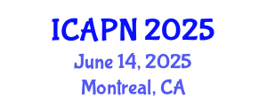 International Conference on Ageing, Psychology and Neuroscience (ICAPN) June 14, 2025 - Montreal, Canada