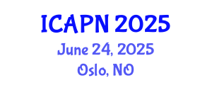 International Conference on Ageing, Psychology and Neuroscience (ICAPN) June 24, 2025 - Oslo, Norway