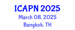 International Conference on Ageing, Psychology and Neuroscience (ICAPN) March 08, 2025 - Bangkok, Thailand