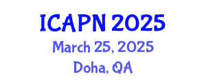 International Conference on Ageing, Psychology and Neuroscience (ICAPN) March 25, 2025 - Doha, Qatar