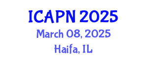 International Conference on Ageing, Psychology and Neuroscience (ICAPN) March 08, 2025 - Haifa, Israel
