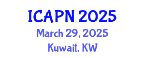International Conference on Ageing, Psychology and Neuroscience (ICAPN) March 29, 2025 - Kuwait, Kuwait