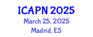 International Conference on Ageing, Psychology and Neuroscience (ICAPN) March 25, 2025 - Madrid, Spain