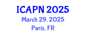 International Conference on Ageing, Psychology and Neuroscience (ICAPN) March 29, 2025 - Paris, France