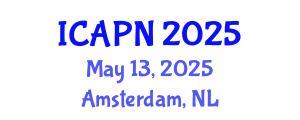 International Conference on Ageing, Psychology and Neuroscience (ICAPN) May 13, 2025 - Amsterdam, Netherlands
