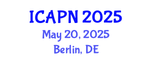 International Conference on Ageing, Psychology and Neuroscience (ICAPN) May 20, 2025 - Berlin, Germany