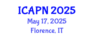 International Conference on Ageing, Psychology and Neuroscience (ICAPN) May 17, 2025 - Florence, Italy