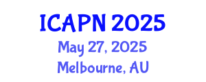 International Conference on Ageing, Psychology and Neuroscience (ICAPN) May 27, 2025 - Melbourne, Australia