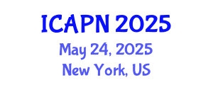 International Conference on Ageing, Psychology and Neuroscience (ICAPN) May 24, 2025 - New York, United States