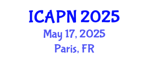 International Conference on Ageing, Psychology and Neuroscience (ICAPN) May 17, 2025 - Paris, France