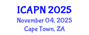 International Conference on Ageing, Psychology and Neuroscience (ICAPN) November 04, 2025 - Cape Town, South Africa