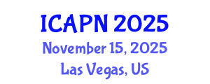 International Conference on Ageing, Psychology and Neuroscience (ICAPN) November 15, 2025 - Las Vegas, United States