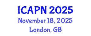 International Conference on Ageing, Psychology and Neuroscience (ICAPN) November 18, 2025 - London, United Kingdom