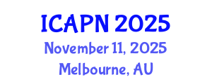 International Conference on Ageing, Psychology and Neuroscience (ICAPN) November 11, 2025 - Melbourne, Australia