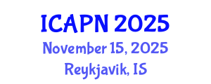 International Conference on Ageing, Psychology and Neuroscience (ICAPN) November 15, 2025 - Reykjavik, Iceland