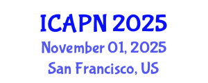 International Conference on Ageing, Psychology and Neuroscience (ICAPN) November 01, 2025 - San Francisco, United States