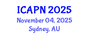 International Conference on Ageing, Psychology and Neuroscience (ICAPN) November 04, 2025 - Sydney, Australia